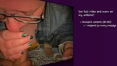 Redare Roscata inalta cu fundul mare si gras suge pula si face sex intr-o parcare de tiruri fara