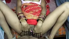 Jouer Desi moglie di vapore di casa di Anita Video: Saree Red Saree Fuck, Big Cock, Coppia Sesso