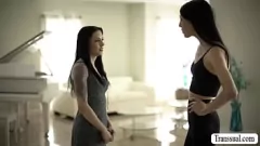 Play Anna De Ville's Intense Shemale Step-Mom Session with Ava Holt