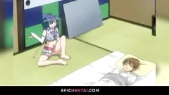 Redare Hentai Delight: Big Tits în 69 poziție cu jocul fetiș